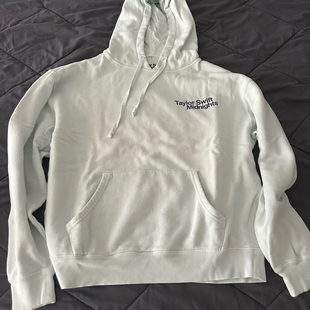 Taylor Swift Midnights Fleece Hoodie - Light Blue